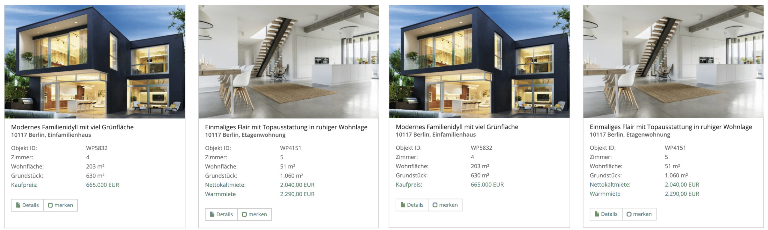 Immobilienangebot