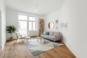 ERSTBEZUG! Hochwertiger 2-Zimmer Altbau-Erstbezug Nähe Augarten!, 1200 Wien,Brigittenau, Etagenwohnung