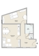 TOP ANGEBOT! Preiswerter 2-Zimmer Altbau-Erstbezug mit Balkon-Option! - Grundriss