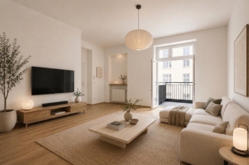 SELTENHEIT! 3-Zi.-Altbauwohnung mit großen Balkon! ERSTBEZUG!, 1020 Wien, Terrassenwohnung