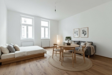 Luxus Garconniere im 3.Liftstock! Altbau-Erstbezug im 5. Bezirk!, 1050 Wien,Margareten, Etagenwohnung
