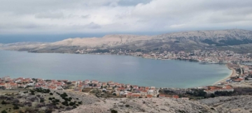 Projekt in Pag, 1. Reihe am Meer , 23250 Pag (Kroatien), Wohn- und Geschäftsbaugrund