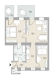 TOP ANGEBOT Helle 3.Zi.-Wohnung - BALKONERRICHTUNG! 2 Balkone! - Grundriss