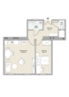 Grundriss - TOP AUFTEILUNG | Sanierter 2-Zimmer-Altbau