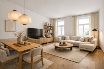 Altbau-Erstbezug mit Süd-Balkon! Schöne helle Lage!, 1020 Wien,Leopoldstadt, Terrassenwohnung