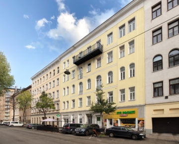 Balkon-Wohnung Nähe Augarten! 2-Zimmer Altbau-Erstbezug!, 1200 Wien,Brigittenau, Etagenwohnung