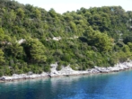 Bild - Mljet, Bauplatz im Nationalpark